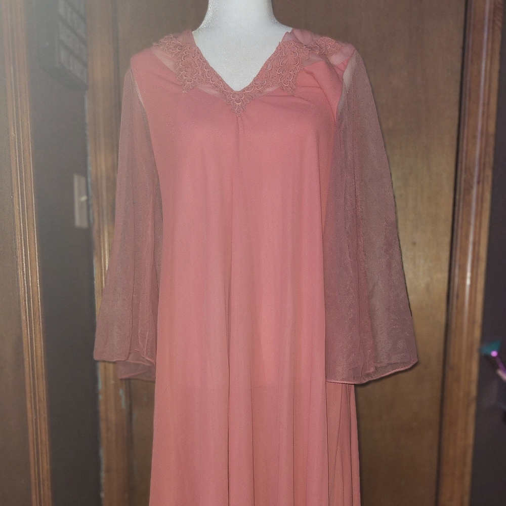 Pink vintage pajamas